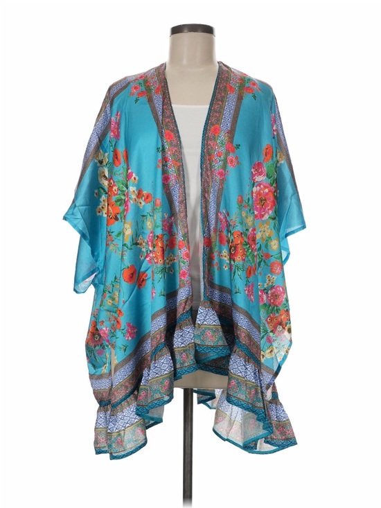 Umgee Tops - Umgee NWT Women's Boho 3/4 Sleeve Floral Kimono